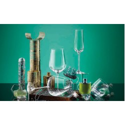 Стъклена чаша за бяло вино 425мл CHARDONNAY CRYSTAL-HONG KONG-(1LS04CD15E) - Lucaris