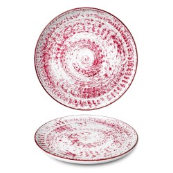 Порцеланова плитка чиния 29см h2,4см Optimo Eddy Red - G.Benedikt