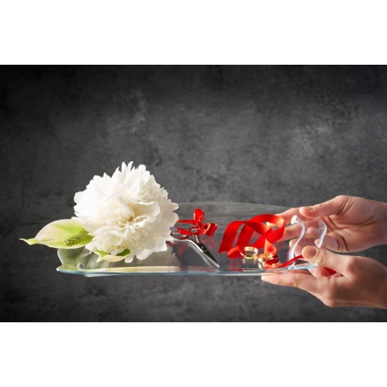 Стъклена чиния / плато 34х22см PATISSERIE - Pasabahce