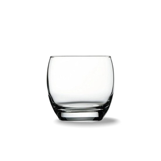 Стъклена чаша за уиски / аператив, ниска, 340мл, h8,4см, ф8/5,6см, BARREL - Pasabahce