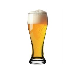 Стъклена чаша за бира, 415мл, h19,9см, ф6,9/7,4см, WEIZENBEER AND PILS - Pasabahce