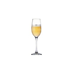Стъклена чаша за шампанско, 200мл, h22,85см, ф6,6см, AMBER - Pasabahce