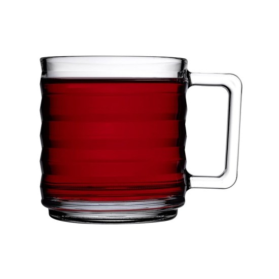 Стъклена чаша за топли напитки, MUG, 320мл, BRICKS - Pasabahce