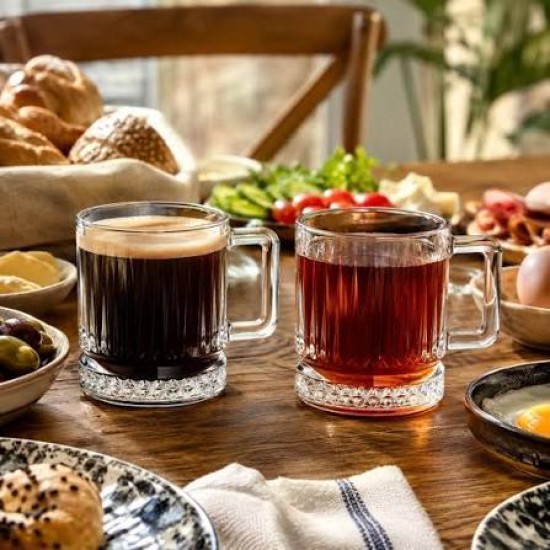 Стъклена чаша за топли напитки, MUG, 250мл, ELYSIA - Pasabahce 