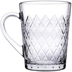 Стъклена чаша за топли напитки, MUG, 265мл, h10см. ф7,9/6,1см, RUBY - Pasabahce