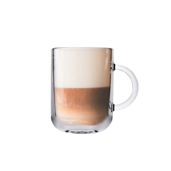 Стъклена чаша за топли напитки, MUG, 330мл, h10.3см. ф7,7см, ICONIC - Pasabahce
