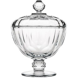 Стъклена захарница, ф11,1см, h15,3см, DIAMOND - Pasabahce