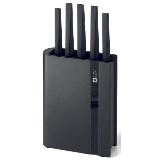 Комплект кухненски ножове 5 бр. на стойка Edge Black - Richardson Sheffield