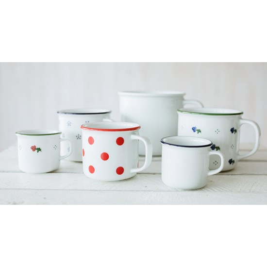 Порцеланова чаша / канче 8см h7см 180мл с декор Altaussee Blau RETRO MUGS - G.Benedikt 