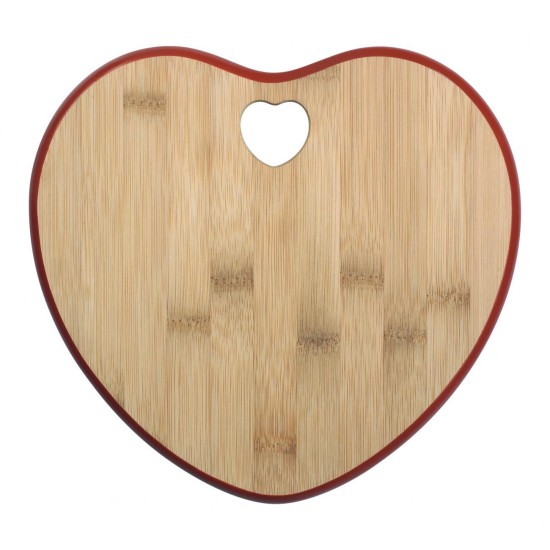Бамбукова дъска за рязане сърце AMORE 24x22xh1,2см - Richardson Sheffield