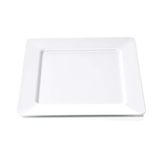 Меламиново плато с борд, квадратно, плитко, 28x28см, Melamine - WAS