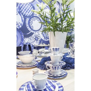 Порцеланова чиния плитка ф24см h2,1см MIR2124/X8857 CANVAS - Lilien