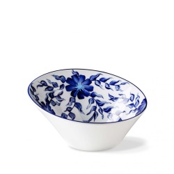 Порцеланова купа  скосена ф17см h9.4см PUL1617/X8851 FLOWERS - Lilien