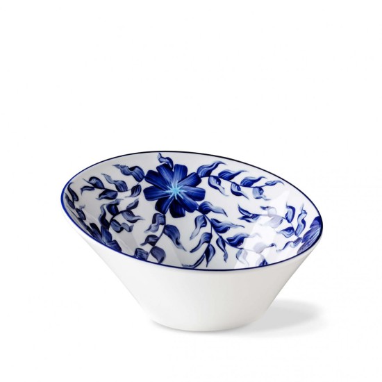 Порцеланова купа  скосена ф17см h9.4см PUL1617/X8851 FLOWERS - Lilien