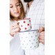 Порцеланова чаша / канче 8см h7см 180мл с декор Altaussee Blau RETRO MUGS - G.Benedikt 