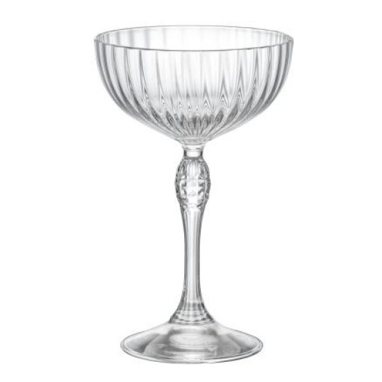 Стъклена чаша за коктейли " COCKTAIL COUPE" 230мл AMERICA \'20s-(1.22137) - Bormioli Rocco