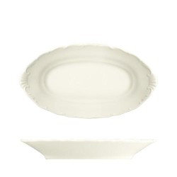 Порцеланово овално плато 26x14,2см h3,8см VERONA IVORY - G.Benedikt