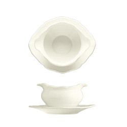 Порцеланова сосиера 19.2 х 16.4 см , h8.8 см VERONA IVORY - G.Benedikt