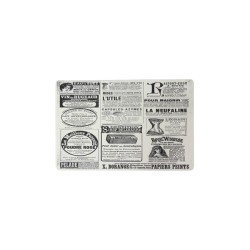 Полипропиленова подложка  за хранене OLD NEWSPAPER 43,5x28,5см HORECANO-(PPCO-27785C)
