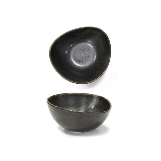 Порцеланова купа  ф12см 500мл ANTIQUE-BLACK (TR0004-5B) - Horecano