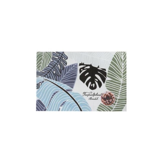 Подложка за хранене ШАРЕНИ ЛИСТА 45x30см PVC (0193663) - Horecano