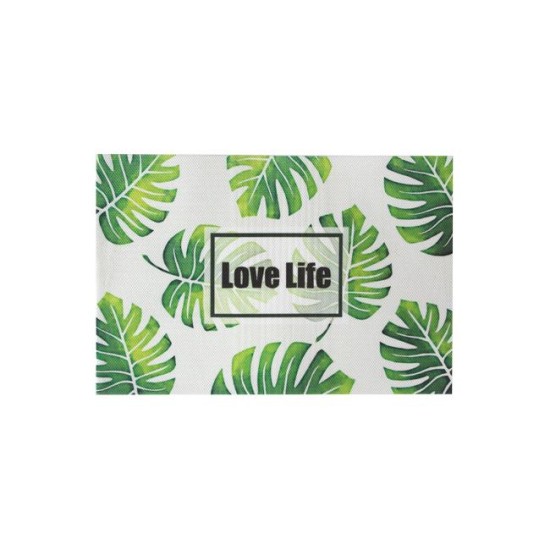 Подложка за хранене LOVE LIFE 45x30см PVC (0193664) - Horecano