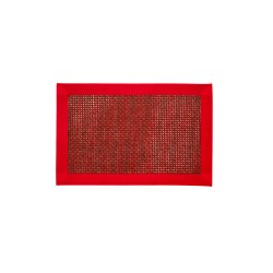 Подложка за сервиране, текстил с кант 30x45см. червена CN-(5510-3) - Horecano