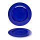 Порцеланова чиния плитка ф28см h2см AQU2128/X8866 INDIGO - Lilien