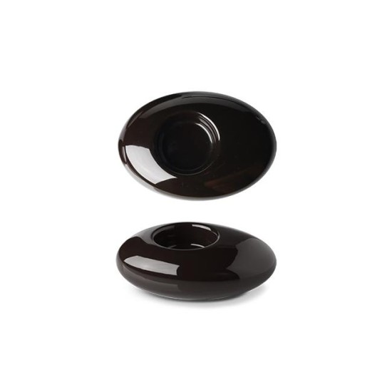 Порцеланов свещник 17x8,6xh3.8см LE CHOCO NOIR - Suisse Langenthal