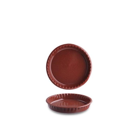 Порцеланова кръгла форма за печене 24см h4.2cm VOLCANO HOME BAKING - G.Benedikt