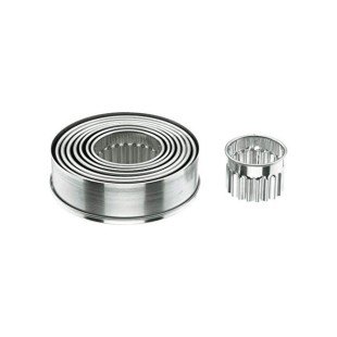 Комплект иноксови рингове 9 бр. h4,2см 68070 - Lacor