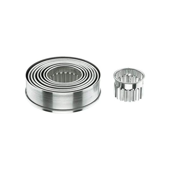 Комплект иноксови рингове 9 бр. h4,2см 68070 - Lacor