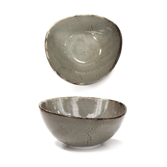 Порцеланова купичка ф12см  ANTIQUE-GREY (TR0004-5G) - Horecano