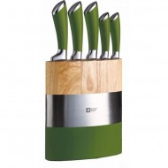 Комплект кухненски ножове  5 бр. на стойка  Fashion Fusion green - Richardson Sheffield