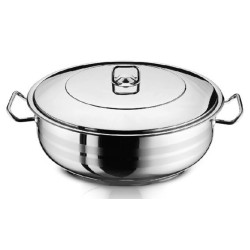 Иноксова плитка тенджера 40x16см 17,5л HR(1409.008/4TTCLK2040002) - Horecano