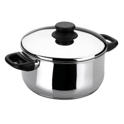 Иноксова тенджера  с капак   ф20см   3л  - Garinox