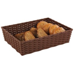 Полипропиленов панер 39,5х29,5см, h10см WICKER LOOK - APS
