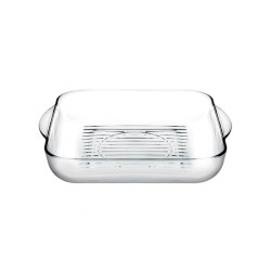 Тава от огнеупорно стъкло  31.75x28.25см MIDI GRILL, BORCAM - Pasabahce