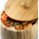 Бамбукова купа с капак 23х10см HORECANO-FAIA-(0193552-2)