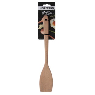 Дървена шпатула тясна  34x6см HORECANO WOOD-(HC-931023)