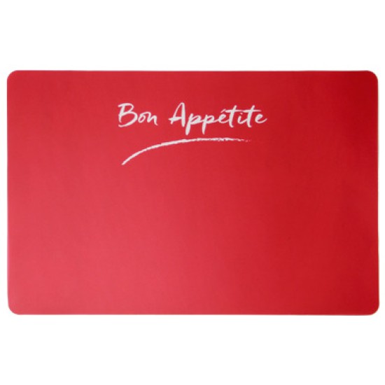 Полипропиленова подложка  за хранене BON APPETIT PLAIN RED 43,5x28,5см  HORECANO-(PPCO-25479-201C)