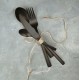 Комплект прибори за хранене от 16 елемента Manille Black - Amefa